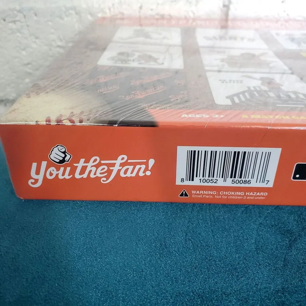 San Francisco Giants MLB Memory Match Card Game 36 Cards Sealed New In Box
